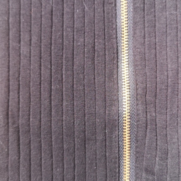 NWT Heart and Hips Black Zip up Body Con Dress - Picture 5 of 5